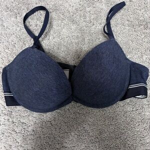 La Senza Navy Blue denim look Women's Bra 34C